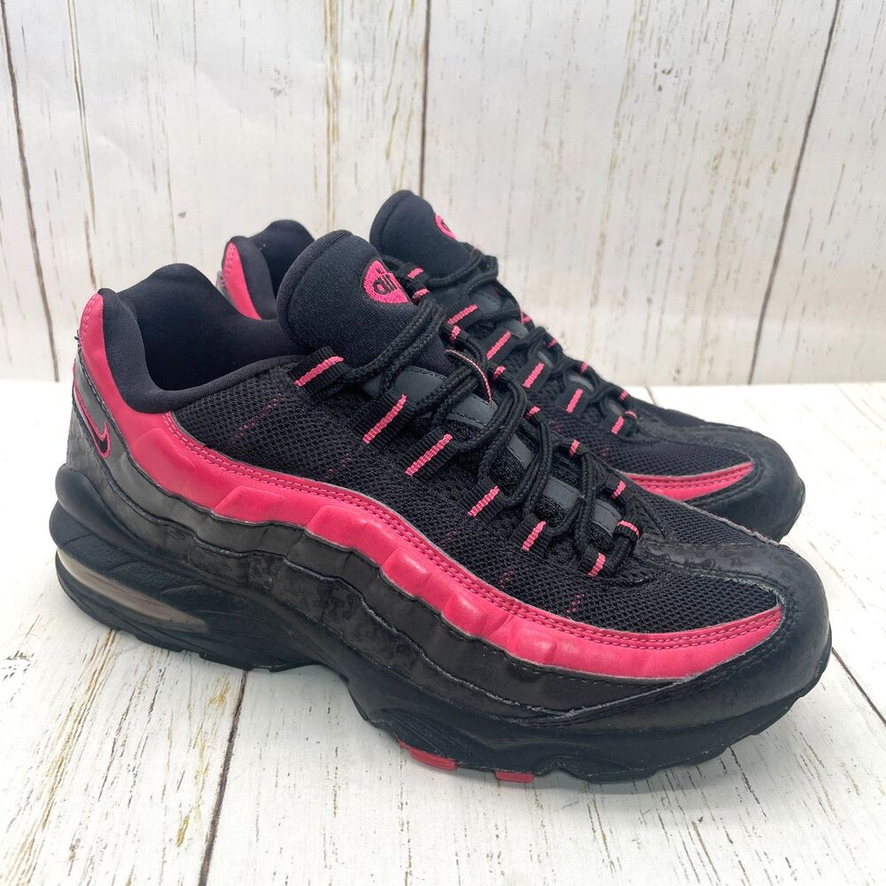 Nike Max 95 Halloween Black Cats Pink 310830-001 Sneakers Shoes Youth Size 7